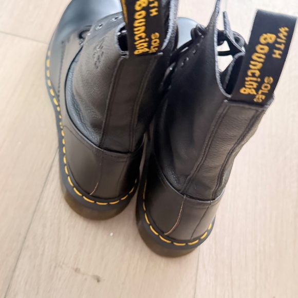 Dr Martens 1490 / 1461 MM6 LEATHER LACE UP BOOTS main image 13